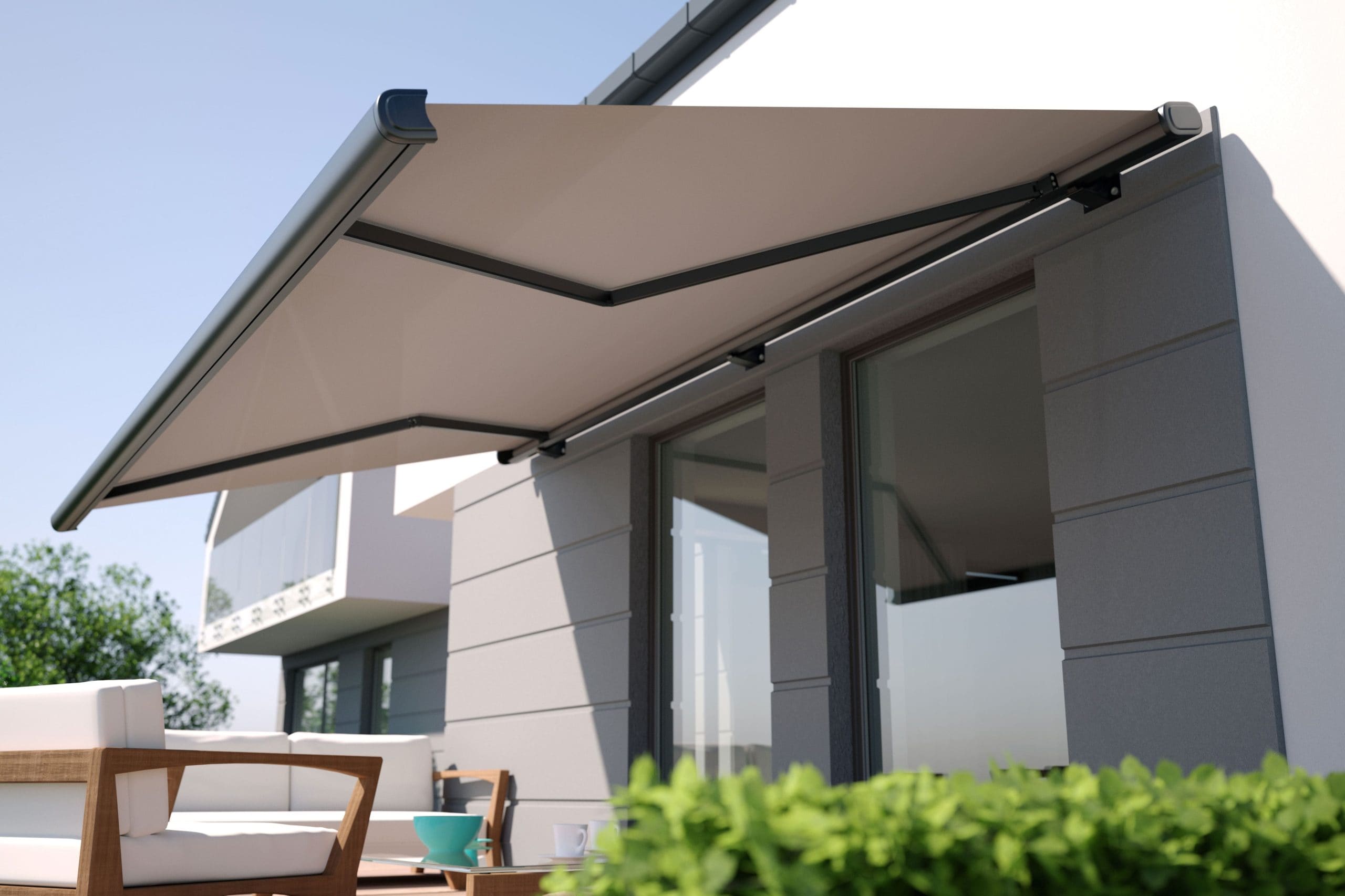 Residential awning installation in Topeka